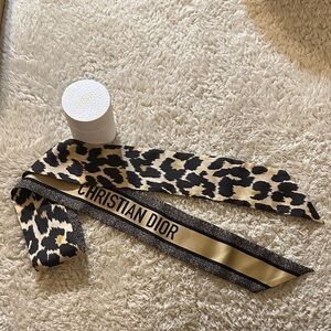 Christian Dior Mizza Mitzah Silk Scarf